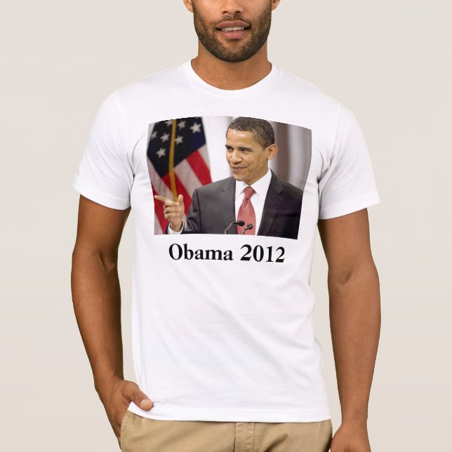 T-shirt Barack Obama 2012 (Devant)