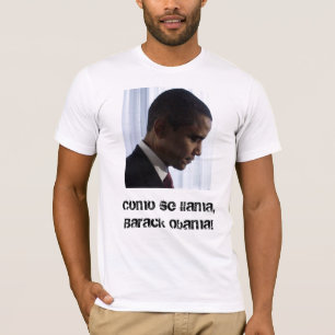 T-shirt barack-obama-2, lama de Se de Como, Barack Obama !