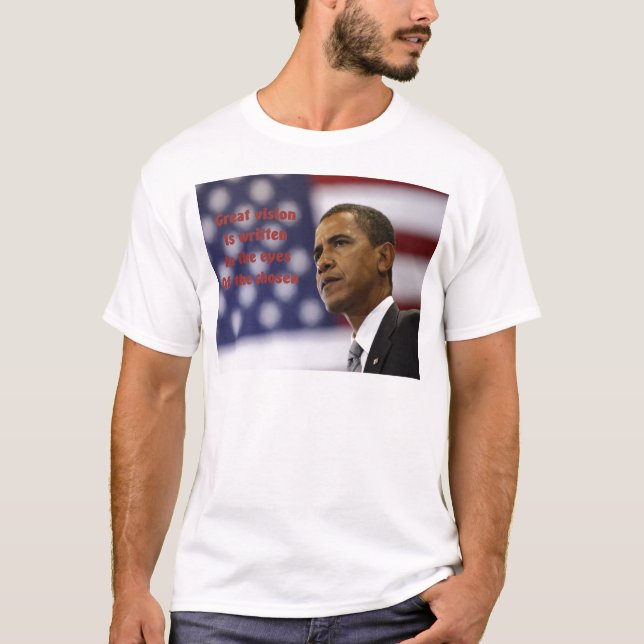 T-shirt Barack Obama a choisi (Devant)