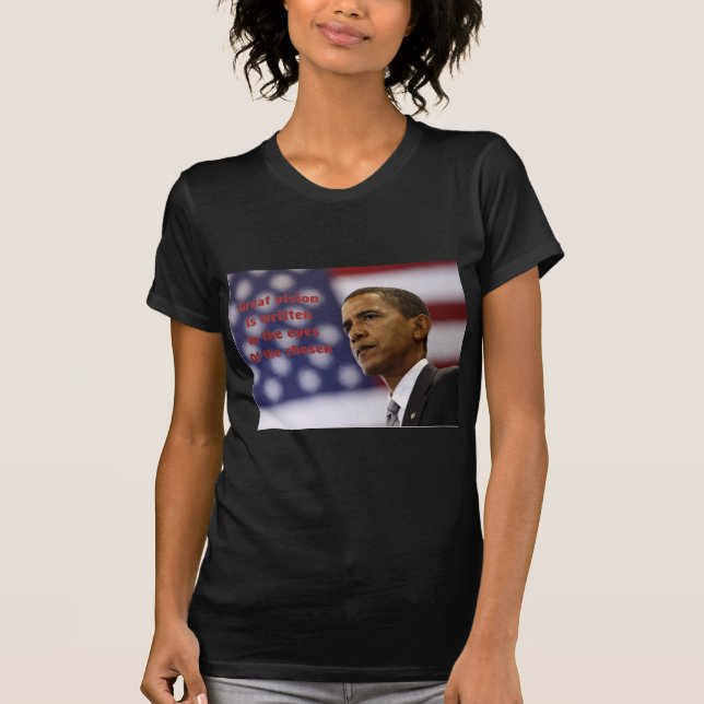 T-shirt Barack Obama a choisi (Devant)
