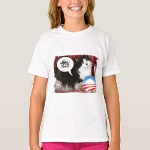 T-shirt Barack Obama, animal de compagnie à la Maison Blan