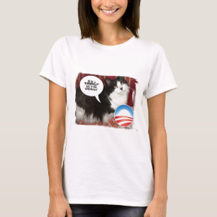 T-shirt Barack Obama, animal de compagnie à la Maison Blan