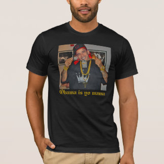T-shirt Barack-Obama-Bling-Bling-25322, Obama est maman de