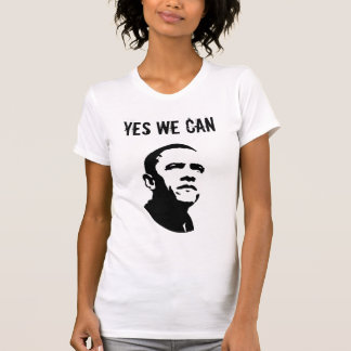 T-shirt Barack Obama (les deux côtés) - customisés