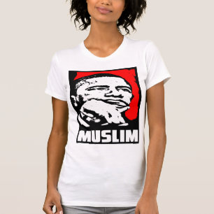 T-shirt Barack Obama : Musulmans !