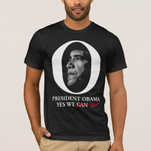 T-shirt Barack Obama OH oui que nous pouvons/avons fait !