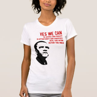 T-shirt Barack Obama : OUI NOUS POUVONS