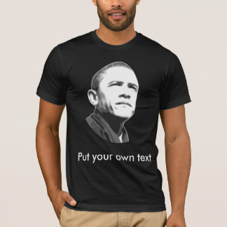 T-shirt Barack Obama, personnalisable