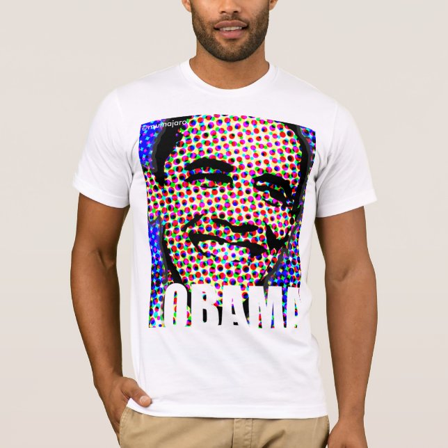 T-shirt Barack Obama, peut-être… (Devant)