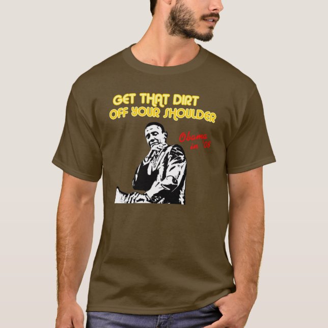 T-shirt Barack Obama pour le président (Devant)