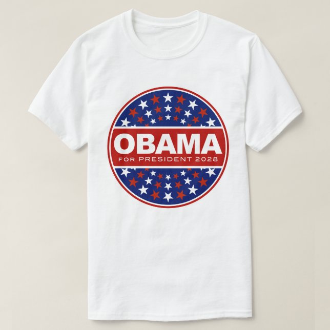 T-shirt Barack Obama Président 2028 (Design devant)