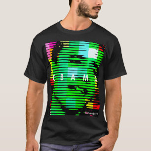 T-shirt Barack Obama, puits…