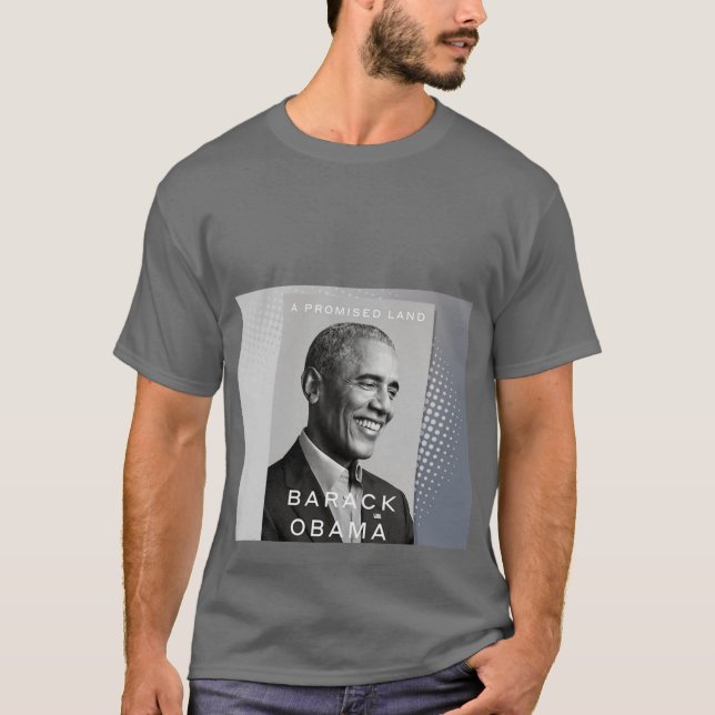 T-Shirt barack obama Une terre promise (Devant)