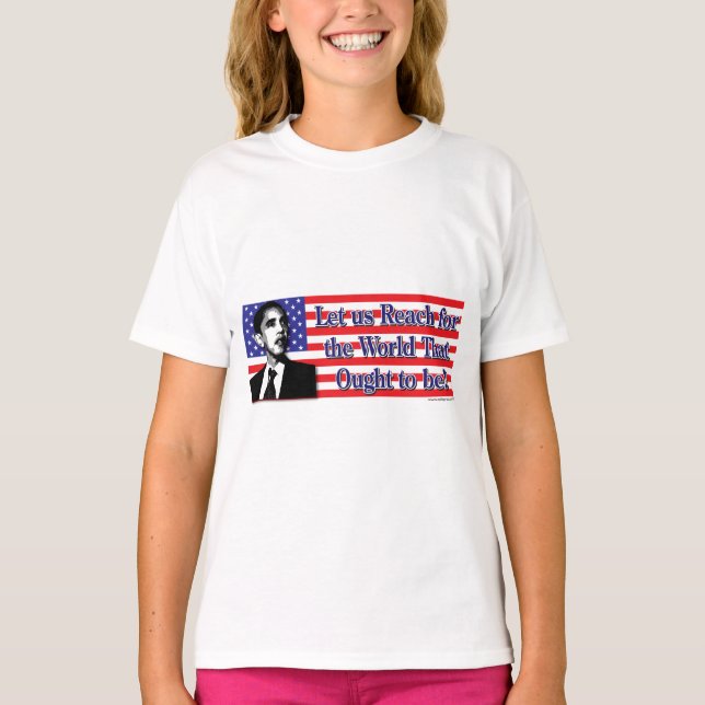 T-shirt Barack Obama/USA (Devant)