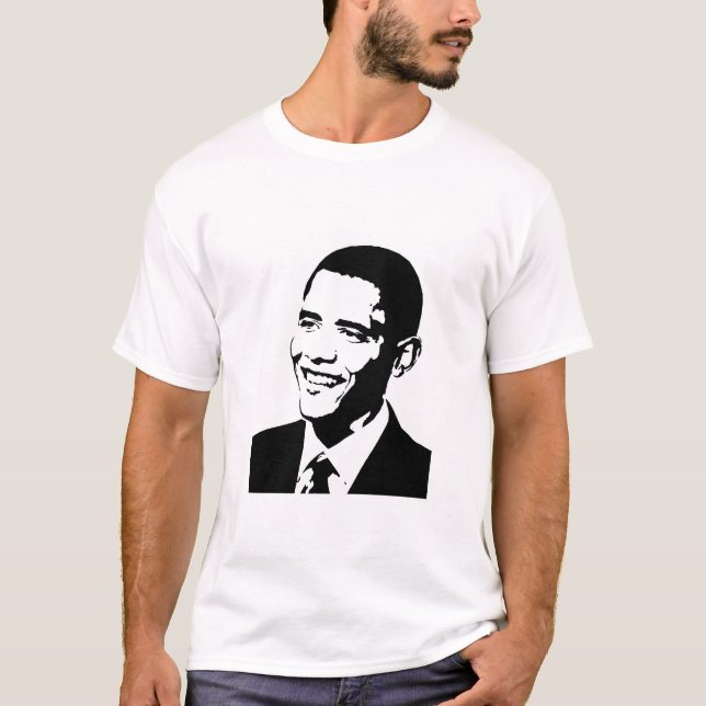 T-shirt Barack "que nous pouvons changer " (Devant)