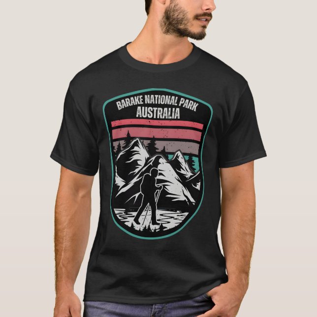 T-shirt Barakee � L'horizon sans fin de l'Australie (Devant)