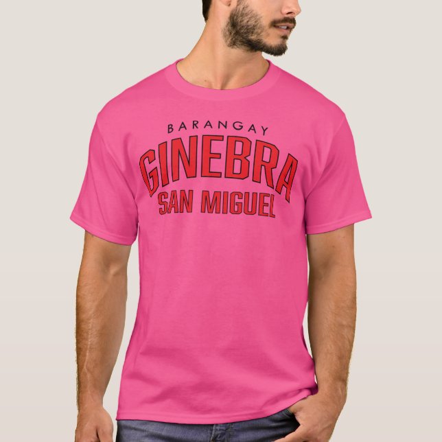 T-shirt Barangay Ginebra San Miguel (Devant)