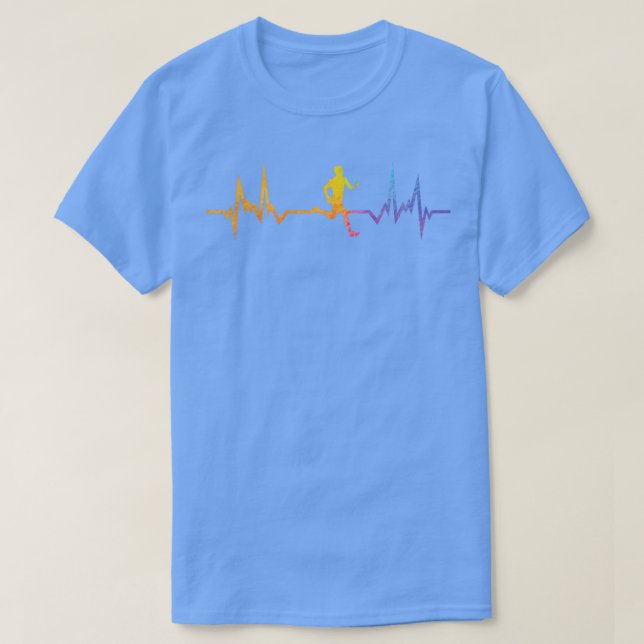 T-shirt Barathon Runner Hearth Beat (Design devant)