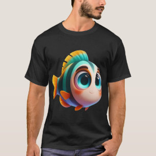 T-shirt Barb poisson adorable