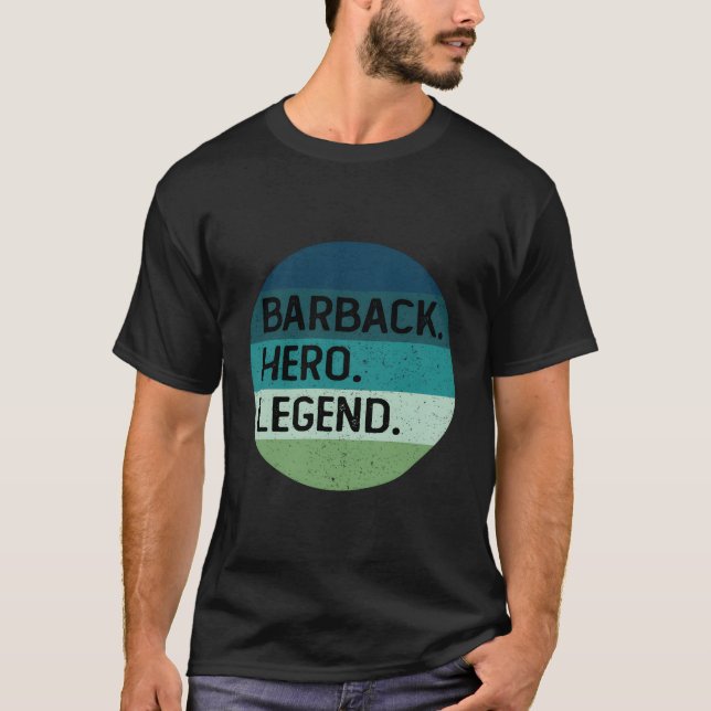 T-shirt Barback Barback (Devant)