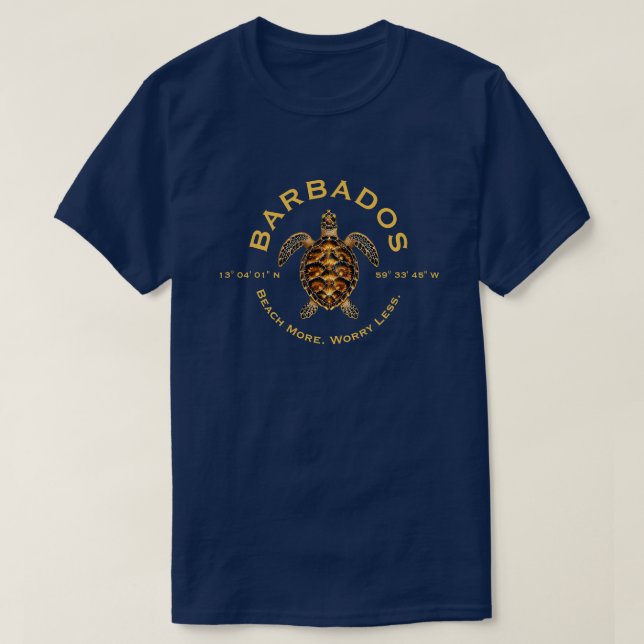 T-shirt Barbade (Design devant)