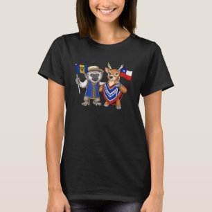 T-shirt Barbados Chili Drapeau Racines Barbadiennes Patrim