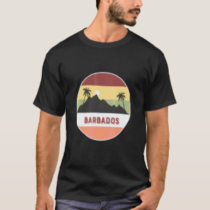 T-shirt Barbados Montagne Et Palmiers