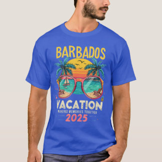 T-shirt Barbados Vacation 2025 Tropical Beach Vibes Vacati
