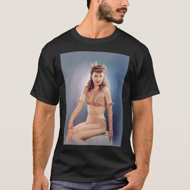T-shirt Barbara Stanwyck, actrice   (Devant)