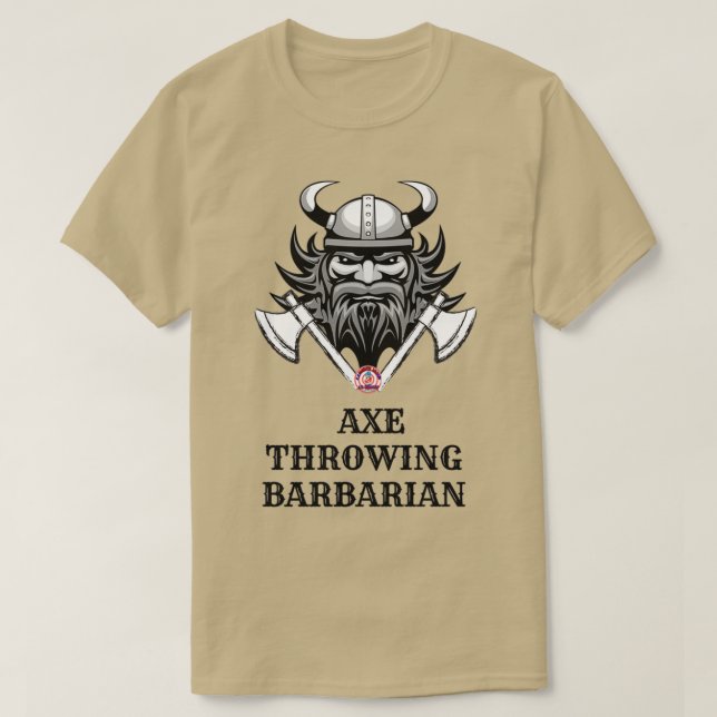 T-shirt Barbare lanceur de X 1 (Design devant)