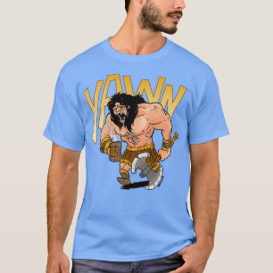 T-shirt Barbare me réveille