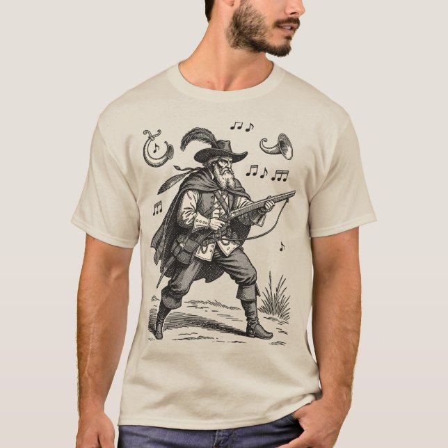 T-shirt Barbatos Échos de la Chasse (Devant)