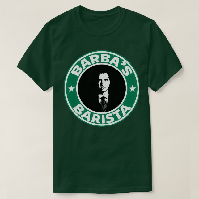 T-shirt Barbax27s Barista (Design devant)