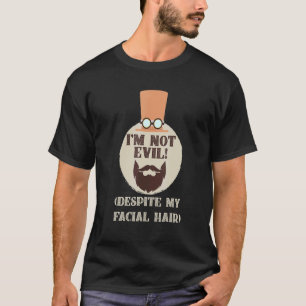 T-shirt Barbe À Vapeur Conception Pour Hommes 1