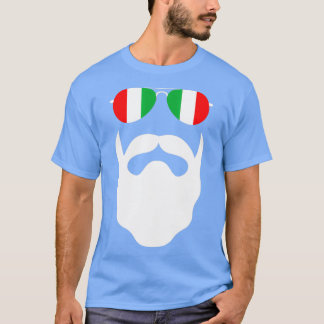 T-shirt Barbe complète Italia pour barbes et barbiers