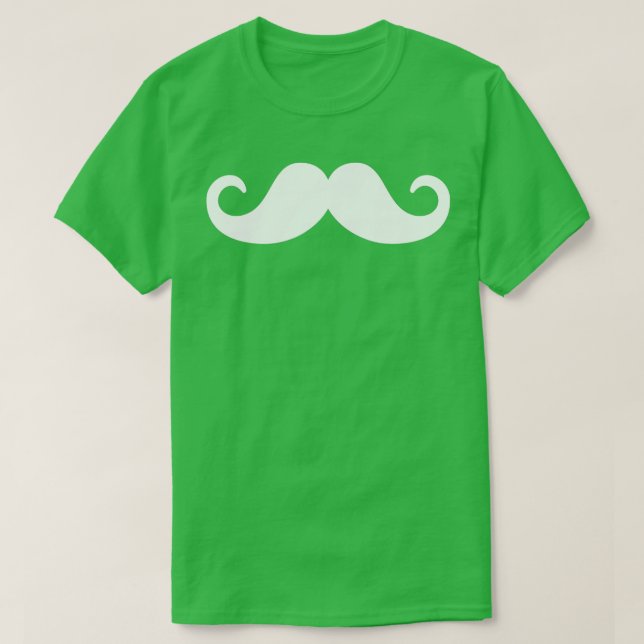 T-shirt Barbe de moustache (Design devant)