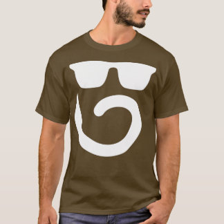 T-shirt Barbe de queue de singe Funny Beard Cadeau