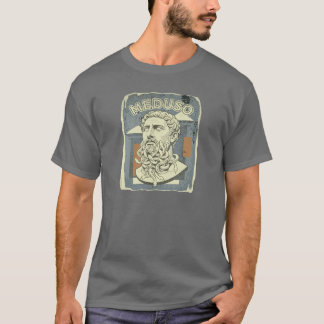 T-shirt Barbe de serpent de Meduso Drôle de mythologie gre
