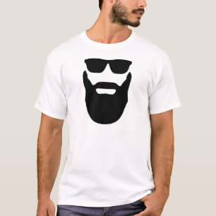 T-shirt Barbe et lunettes de soleil