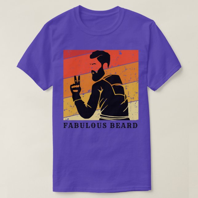 T-shirt barbe fabuleuse 34 (Design devant)