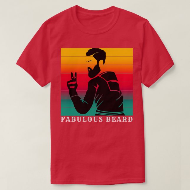 T-shirt barbe fabuleuse 3 1 (Design devant)