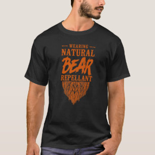 T-shirt Barbe Homme Barbu Barbe Rousse Portant Ma Naturell