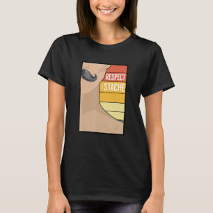 T-shirt Barbe Moustache Bouc Humour Rétro Citation