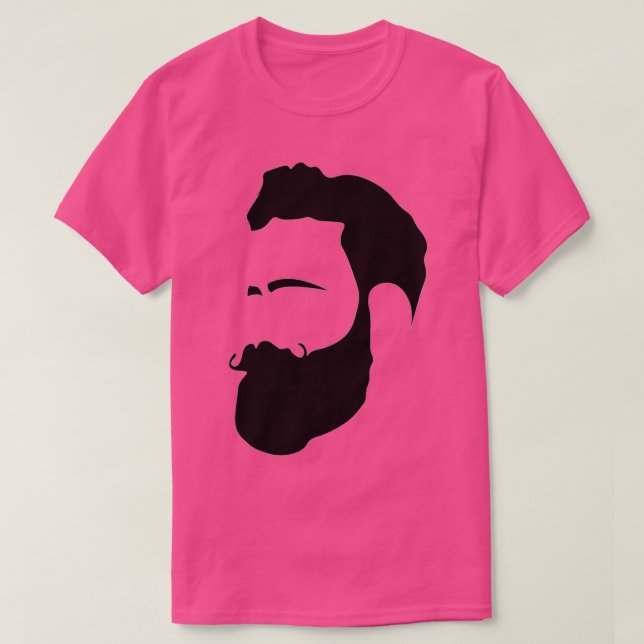 T-shirt Barbe noire 11 (Design devant)