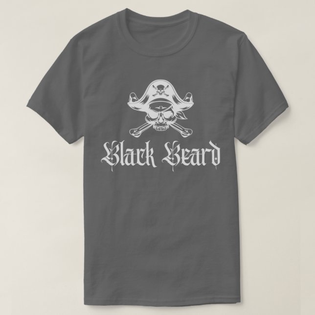 T-shirt Barbe noire 8 (Design devant)