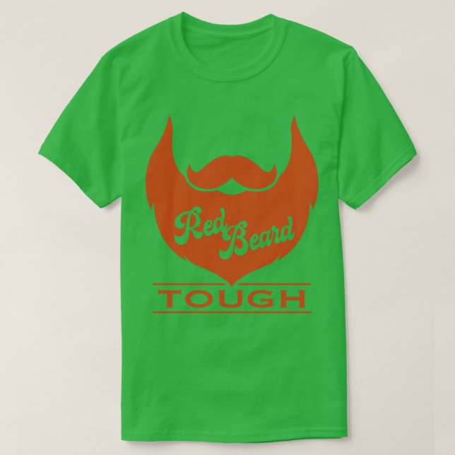 T-shirt Barbe rouge dure (Design devant)
