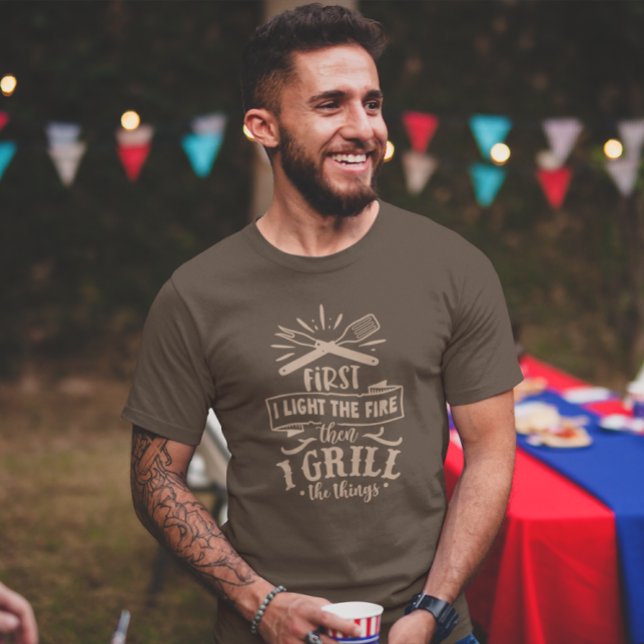 T-shirt Barbecue barbecue barbecue Cuisine Fête des pères  (Créateur téléchargé)