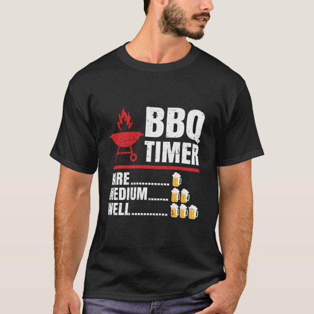 T-shirt Barbecue Barbecue Funny Grill Grill Grill Cadeau G (Devant)