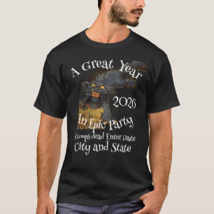 T-shirt Barbecue de grill de jardin Trump ParTime décédé
