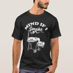 T-shirt Barbecue Fumeur Chemise Viande Fumer Barbecue Gril